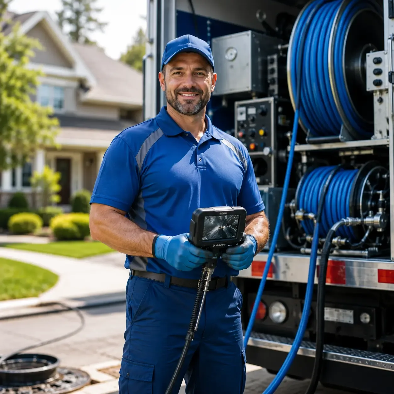 Local outdoor drain cleaning specialists in Hearne, TX